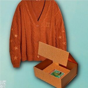 NIB Taylor Swift Life of a Showgirl Cardigan and Box Set